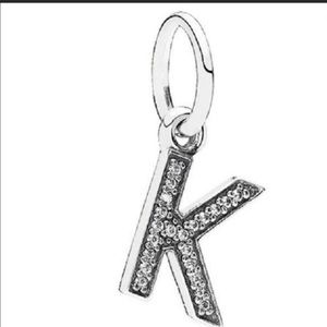 Pandora K charm